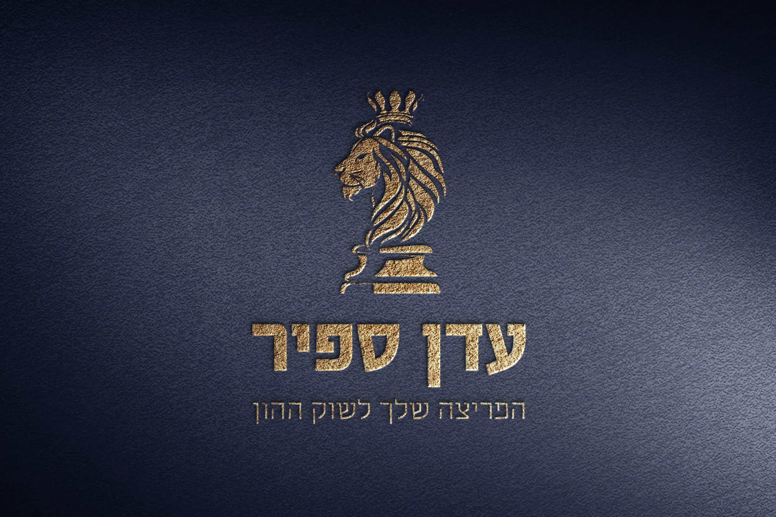 עיצוב לוגו עדן ספיר